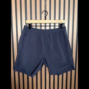 ALWRLD Shorts Medium Mens Blue Gray 6.5" Inseam Athletic Jersey
